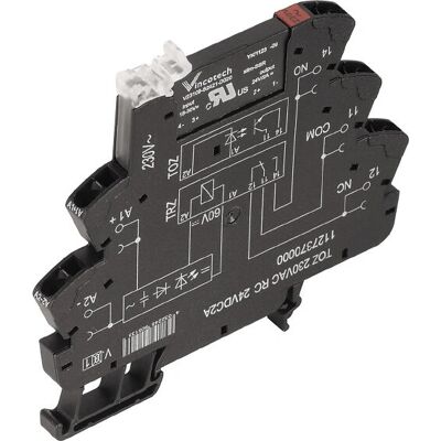 Weidmüller 1127350000 Relais, Solid-State, 120V AC, 2A Weidmüller 1127350000 Relais, Solid-State, 120V AC, 2A