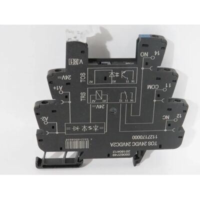 Weidmüller Halbleiterrelais 1127170000 - 33 V/DC Max Kontakt - 2 A Weidmüller Halbleiterrelais 1127170000 - 33 V/DC Max Kontakt - 2 A