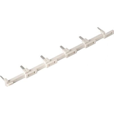 Weidmüller 1132080000 Terminal Block Accessory - 6 Poles - White - Cross-connector Weidmüller 1132080000 Terminal Block Accessory - 6 Poles - White - Cross-connector