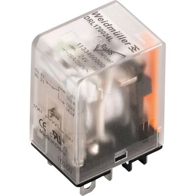 WEIDMÜLLER - DRL 270524 L - 24 V AC - 10 A - Relé WEIDMÜLLER - DRL 270524 L - 24 V AC - 10 A - Relé
