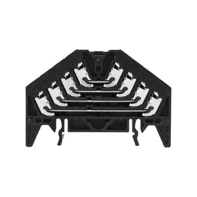 Weidmüller PRV 4 SW 35X7.5 WS Bornes - Rail DIN, Noir Weidmüller PRV 4 SW 35X7.5 WS Bornes - Rail DIN, Noir