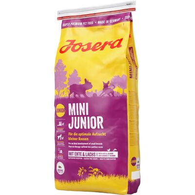 Josera MiniJunior 900 g Puppy Duck, Salmon - Dog Food Josera MiniJunior 900 g Puppy Duck, Salmon - Dog Food