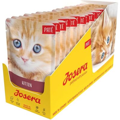 JOSERA Kitten Paté - Graanvrij, Kip, Licht verteerbaar JOSERA Kitten Paté - Graanvrij, Kip, Licht verteerbaar