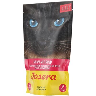 Josera våtfoder för katter - Högt köttinnehåll, glutenfritt, pH-balans, 16 pack Josera våtfoder för katter - Högt köttinnehåll, glutenfritt, pH-balans, 16 pack