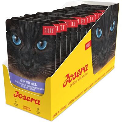 Josera kurczak i cielęcina karma dla kotów - 70g Filet Josera kurczak i cielęcina karma dla kotów - 70g Filet