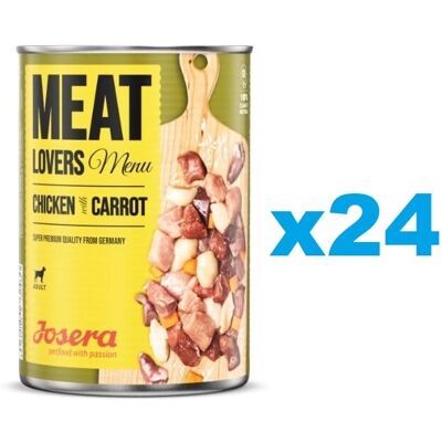 Josera: Meatlovers, 6 x 400 g / 800 g + Loopies grátis Josera: Meatlovers, 6 x 400 g / 800 g + Loopies grátis