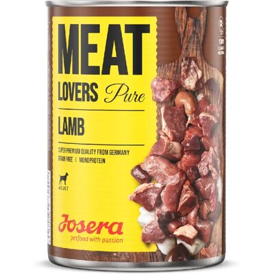 Josera Lamb Wet Food - Sensitive & 68% Meat - 400g Josera Lamb Wet Food - Sensitive & 68% Meat - 400g