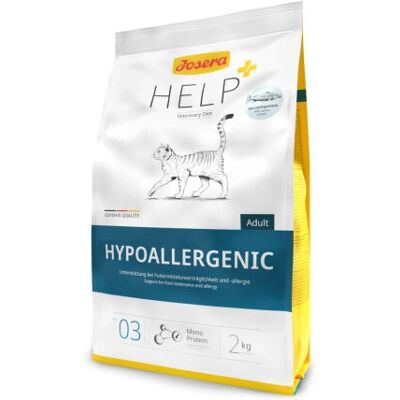 Josera Help+ Hypoallergisches Katzentrockenfutter 2kg Josera Help+ Hypoallergisches Katzentrockenfutter 2kg