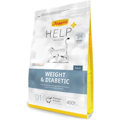 Josera - Help Weight & Diabetic - 400 g - Dry Cat Food Josera - Help Weight & Diabetic - 400 g - Dry Cat Food