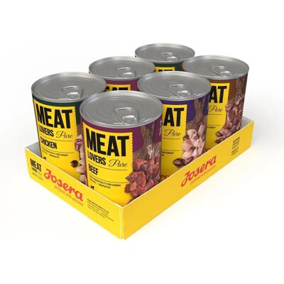 Josera: Meat Lovers, 6 x 400 g / 800 g + Loopies gratis Josera: Meat Lovers, 6 x 400 g / 800 g + Loopies gratis