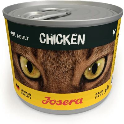 Josera Kurczak 200g - Bez zbóż, Omega-3, Pomoc przy kulach włosowych - Mokra karma dla kotów Josera Kurczak 200g - Bez zbóż, Omega-3, Pomoc przy kulach włosowych - Mokra karma dla kotów