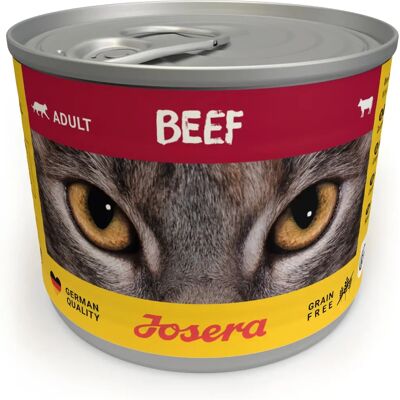 Konzerva Josera pro kočky Hovězí a kuře - Bez obilovin, Podporuje močové ústrojí Konzerva Josera pro kočky Hovězí a kuře - Bez obilovin, Podporuje močové ústrojí