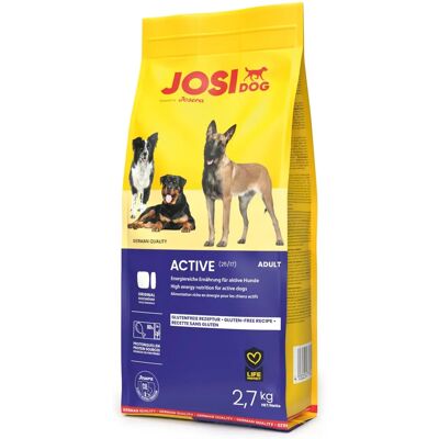 Nourriture pour chiens Josera Active 2,7 kg - Alimentation canine - Publicité Nourriture pour chiens Josera Active 2,7 kg - Alimentation canine - Publicité