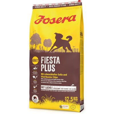 Josera FiestaPlus 12,5 kg Comida para perros adultos - Vitaminas y variedad Josera FiestaPlus 12,5 kg Comida para perros adultos - Vitaminas y variedad