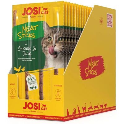 Josera JosiCat Meat Sticks Hühnchen & Ente - Katzensnack Josera JosiCat Meat Sticks Hühnchen & Ente - Katzensnack
