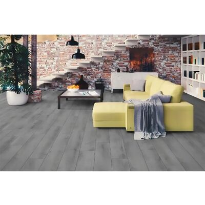 KASART Suelo Laminado - Rovere Gris AC4 8mm - Alta Durabilidad KASART Suelo Laminado - Rovere Gris AC4 8mm - Alta Durabilidad