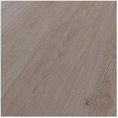 KASART Suelo laminado Roble Gris Claro - Borde en V, 8mm, AC4 KASART Suelo laminado Roble Gris Claro - Borde en V, 8mm, AC4