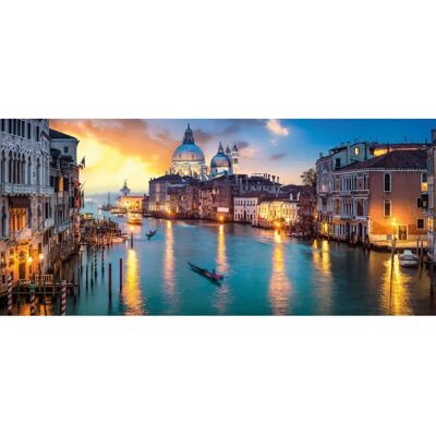 BÖNNINGHOFF Venedig - Blau Leinwandbild - 200x90cm BÖNNINGHOFF Venedig - Blau Leinwandbild - 200x90cm