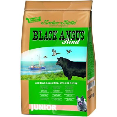 Markus Mühle Black Angus Junior Pies - 15kg - Naturalne Jedzenie dla Psów Markus Mühle Black Angus Junior Pies - 15kg - Naturalne Jedzenie dla Psów