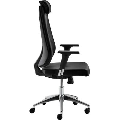 Mayer Bürostuhl Schwarz - Modell 2462 - Ergonomisch, Verstellbar, Leder Mayer Bürostuhl Schwarz - Modell 2462 - Ergonomisch, Verstellbar, Leder