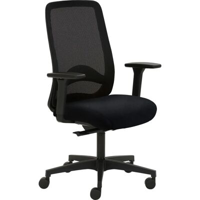 MAYER SITZMÖBEL myTRITON - 70 cm, Echtleder, schwarz - Bürostuhl - Drehstuhl MAYER SITZMÖBEL myTRITON - 70 cm, Echtleder, schwarz - Bürostuhl - Drehstuhl