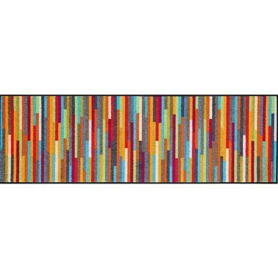 Kleen-Tex Mikado Streifen Waschbare Türmatte - Modern Bunte Gestaltung Kleen-Tex Mikado Streifen Waschbare Türmatte - Modern Bunte Gestaltung