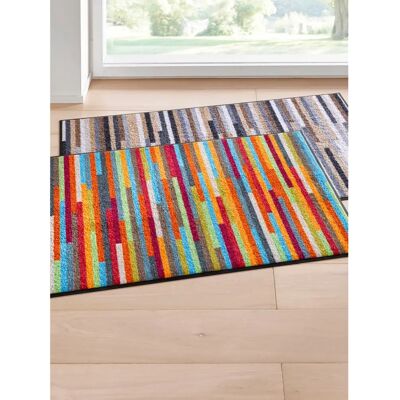 Harmonische Multicolor-Streifen-Fußmatte - Fußmatte Harmonische Multicolor-Streifen-Fußmatte - Fußmatte