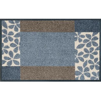 Tapis d'entrée Gris Florita de Kleen-Tex - Lavable, Antidérapant, Intérieur & Extérieur Tapis d'entrée Gris Florita de Kleen-Tex - Lavable, Antidérapant, Intérieur & Extérieur