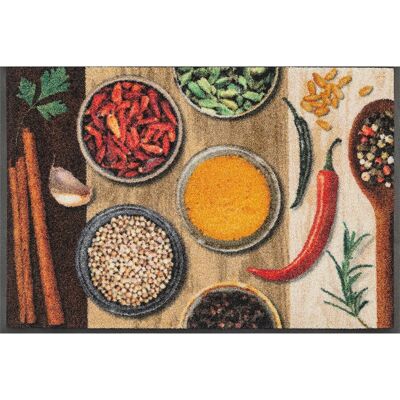 Kleen-Tex Waschbarer Küchenläufer Hot Spices - Bunt, 75x190 cm Kleen-Tex Waschbarer Küchenläufer Hot Spices - Bunt, 75x190 cm