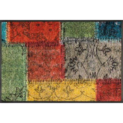Kleen-Tex Vintage Patches Türmatte - Innenbereich Rechteck Mehrfarbig Kleen-Tex Vintage Patches Türmatte - Innenbereich Rechteck Mehrfarbig