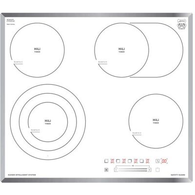 Kaiser KCT 6715 F W - White - Cooktop Kaiser KCT 6715 F W - White - Cooktop