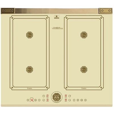Kaiser KCT 6745 FI ElfAD Art Deco 59cm Free Zone Induction Hob (Ivory) Kaiser KCT 6745 FI ElfAD Art Deco 59cm Free Zone Induction Hob (Ivory)