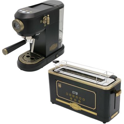 Kaiser Empire Espresso Coffee Machine & Toaster Bundle - Coffee Machine Kaiser Empire Espresso Coffee Machine & Toaster Bundle - Coffee Machine