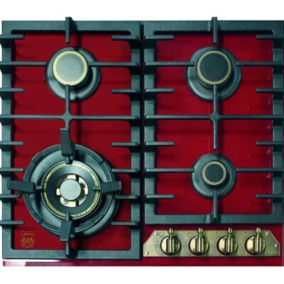 Kaiser KCG 6335 RotEm Turbo Empire - Bordeaux Red - Gas Hob Kaiser KCG 6335 RotEm Turbo Empire - Bordeaux Red - Gas Hob