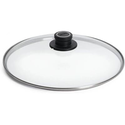 Woll Tempered Glass Lid - 30cm, Oven Safe, Perma-Vent Woll Tempered Glass Lid - 30cm, Oven Safe, Perma-Vent