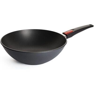 WOLL Diamond Lite Wok - Compatible induction, Ø 30 cm, Manche amovible - Publicité WOLL Diamond Lite Wok - Compatible induction, Ø 30 cm, Manche amovible - Publicité