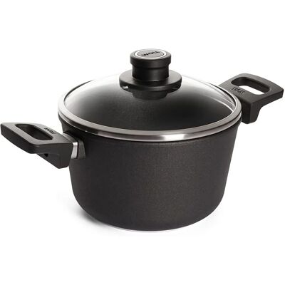 Woll Titanium Induction Saucepan - 20cm, 3L, Oven Safe Woll Titanium Induction Saucepan - 20cm, 3L, Oven Safe