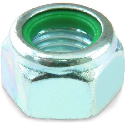SUKI M6 Zinc Sicherheitsmutter - Set von 3 - DIN 985 SUKI M6 Zinc Sicherheitsmutter - Set von 3 - DIN 985