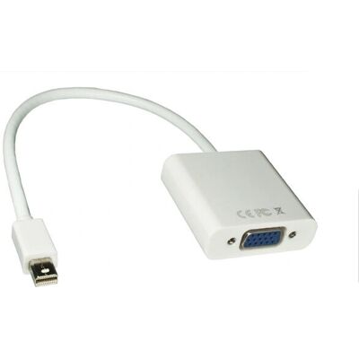 DINIC - MDP-VGA - Hvit - 0.2 m - Videoadapter DINIC - MDP-VGA - Hvit - 0.2 m - Videoadapter