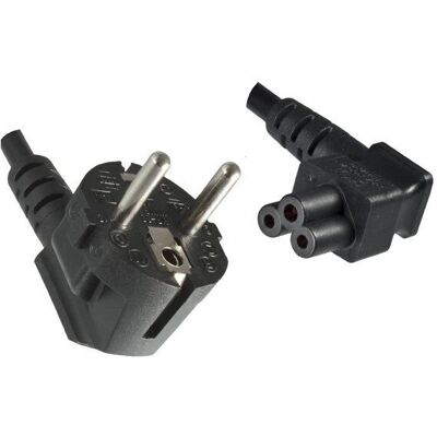 Dinic CB-3L-3M Stromkabel - CEE7/7 & C5 Kupplung Dinic CB-3L-3M Stromkabel - CEE7/7 & C5 Kupplung