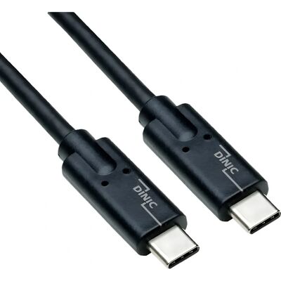 Dinic - USBC Kabel 1m - Noir - USB Cable - Publicité Dinic - USBC Kabel 1m - Noir - USB Cable - Publicité