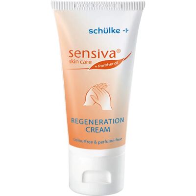 Schülke sensiva Regenerationscreme - Crème pour la peau - Publicité Schülke sensiva Regenerationscreme - Crème pour la peau - Publicité