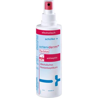 SCHÜLKE & MAYR GmbH Octeniderm farblos Hautantisept.Lsg.m.Sprühpumpe 250 ml SCHÜLKE & MAYR GmbH Octeniderm farblos Hautantisept.Lsg.m.Sprühpumpe 250 ml