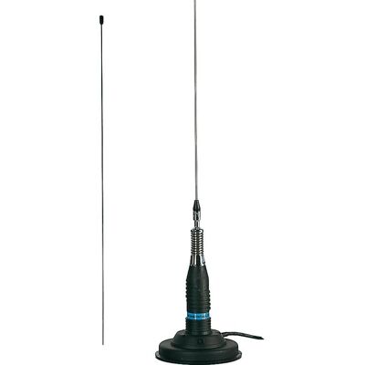 Midland ML 145 Magnetisk Antenne - 145cm, Rustfrit Stål, 5/8 Lambda Midland ML 145 Magnetisk Antenne - 145cm, Rustfrit Stål, 5/8 Lambda