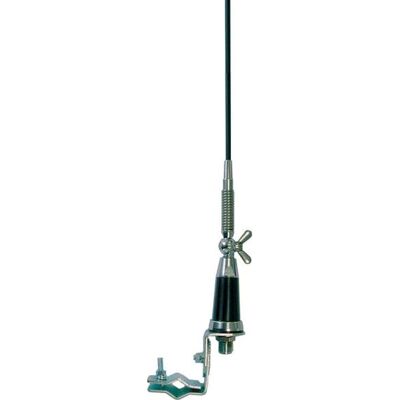 Antenne de Voiture Albrecht CB-27 - 27 MHz, 114cm, Noir, Gris - Antenne CB Mobile Antenne de Voiture Albrecht CB-27 - 27 MHz, 114cm, Noir, Gris - Antenne CB Mobile