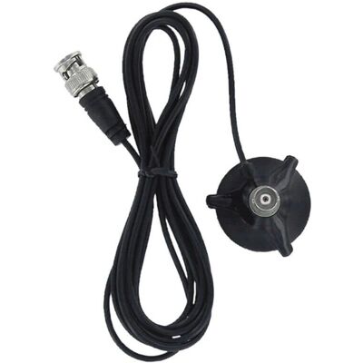 Albrecht Minimagnet-voet met BNC-aansluiting voor scannerantennes Albrecht Minimagnet-voet met BNC-aansluiting voor scannerantennes