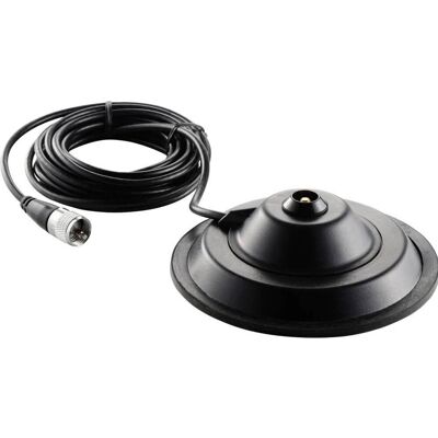 Support d'antenne Albrecht BM150DV - Base magnétique avec câble coaxial de 4m - Publicité Support d'antenne Albrecht BM150DV - Base magnétique avec câble coaxial de 4m - Publicité