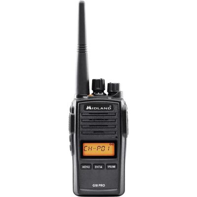 Midland G18 Pro 2er Koffer - Robust, PMR, Tragbar Midland G18 Pro 2er Koffer - Robust, PMR, Tragbar