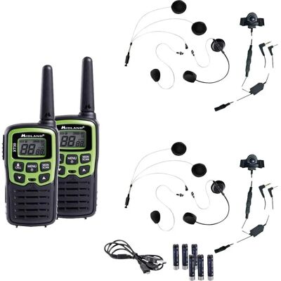 Midland C1177.S1 XT30 motorcykel radio - Alfanumerisk LCD-skærm Midland C1177.S1 XT30 motorcykel radio - Alfanumerisk LCD-skærm