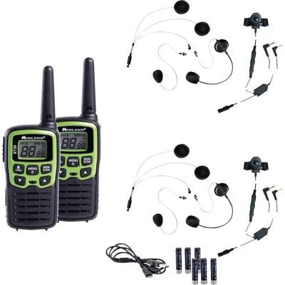 Ensemble de radios moto Midland C1177.S1 XT30 - Écran LCD alphanumérique - Publicité Ensemble de radios moto Midland C1177.S1 XT30 - Écran LCD alphanumérique - Publicité